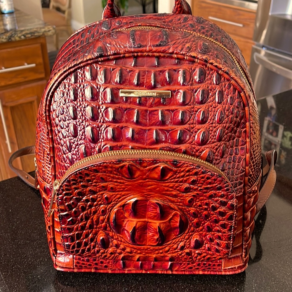 Brahmin pecan backpack